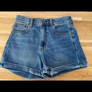 American Eagle High Rise Mom Shorts